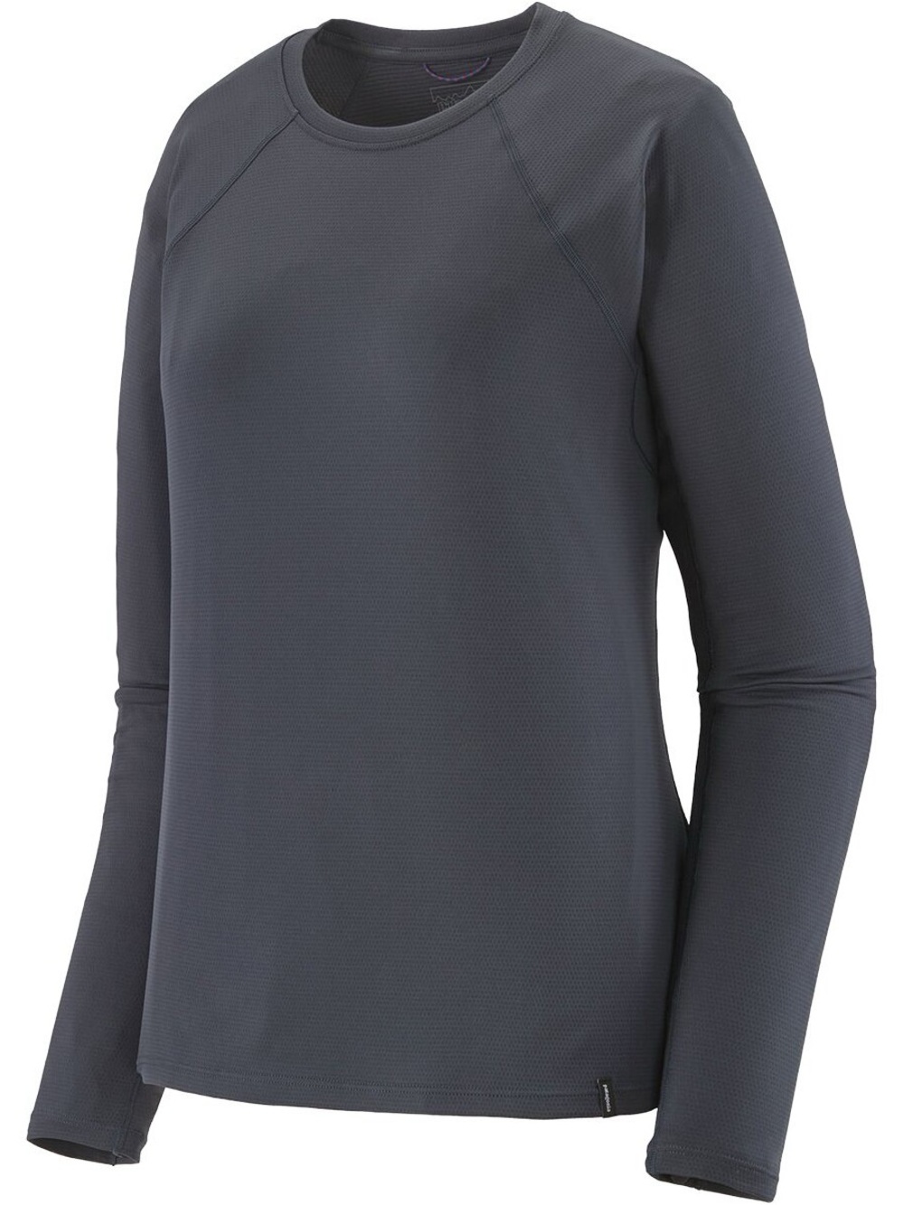 Patagonia Capilene Midweight Crew Top Women's XS Black Base Layer Gorpcore